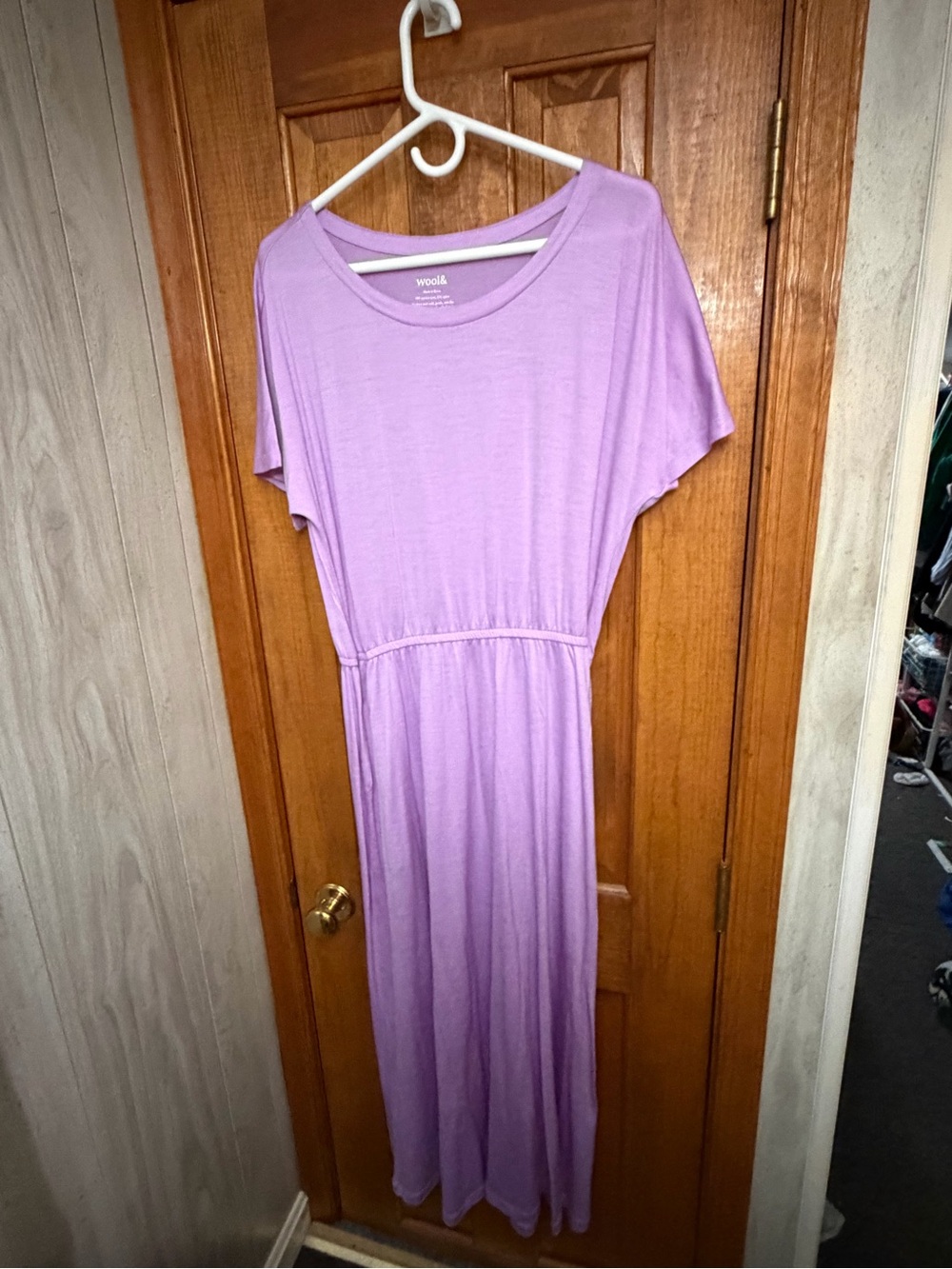 Wool& Marin Maxi Dress – Wild Orchid – Size Large
